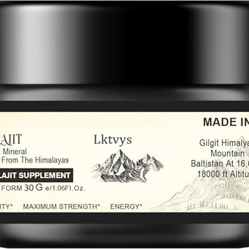 Shilajit Himalayan Organic, Shilajit Supplement