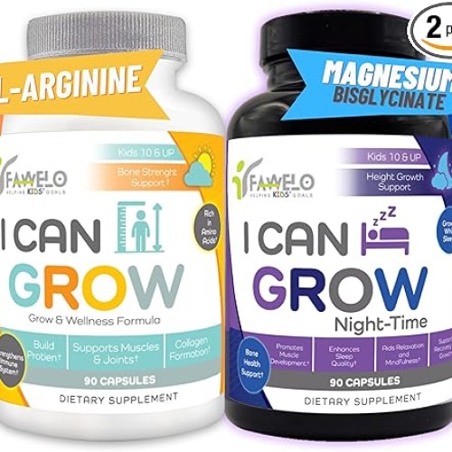 Growth &amp; Sleep Wellness Duo: I Can Grow + Night-Time Aid for Kids 10+ &amp; Teens