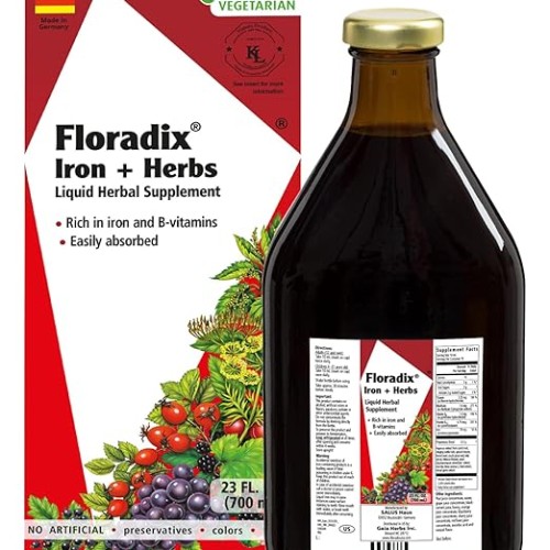 Floradix by Salus Iron &amp; Herbs - Liquid Herbal Supplement