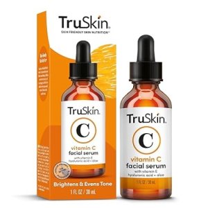 TruSkin Vitamin C Serum For Face – Anti Aging Formula with Vitamin C, Hyaluronic Acid, Vitamin E