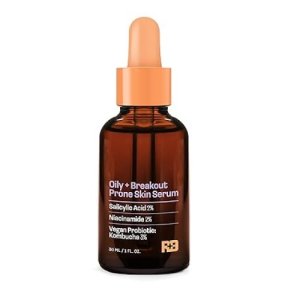 Skin Serum for Oily Skin and Breakouts with Salicyclic Acid, Niacinamide &amp; Vegan Probiotic Kombucha